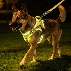 Adjustable Reflective Pet Harness & Leash Set