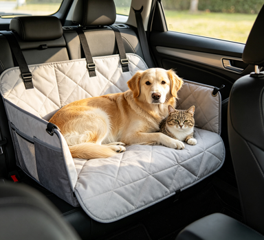 Car Back Seat Pet Safety Hammock
