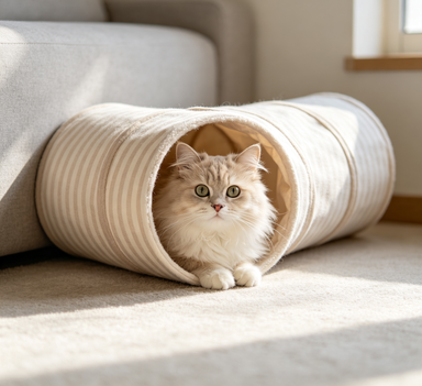 Collapsible Portable Cat Tunnel Play Tube