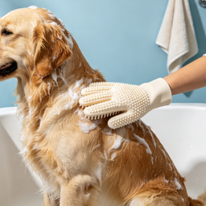 Silicone Pet Bath Glove Brush