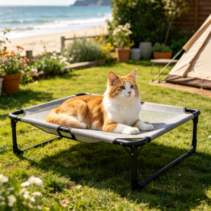 Foldable Outdoor Pet Camping Bed